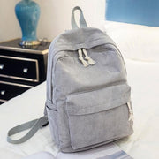 Corduroy School Backpack