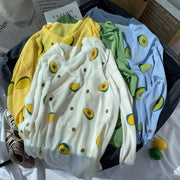 Kawaii Avocado Sweater