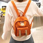 Kawaii Buckle Mini Backpack