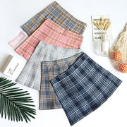 Kawaii Plaid Mini Skirts