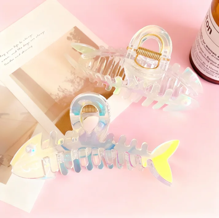Fishbone Hair Clip — view 2 Fishbone Hair Clip — view 2