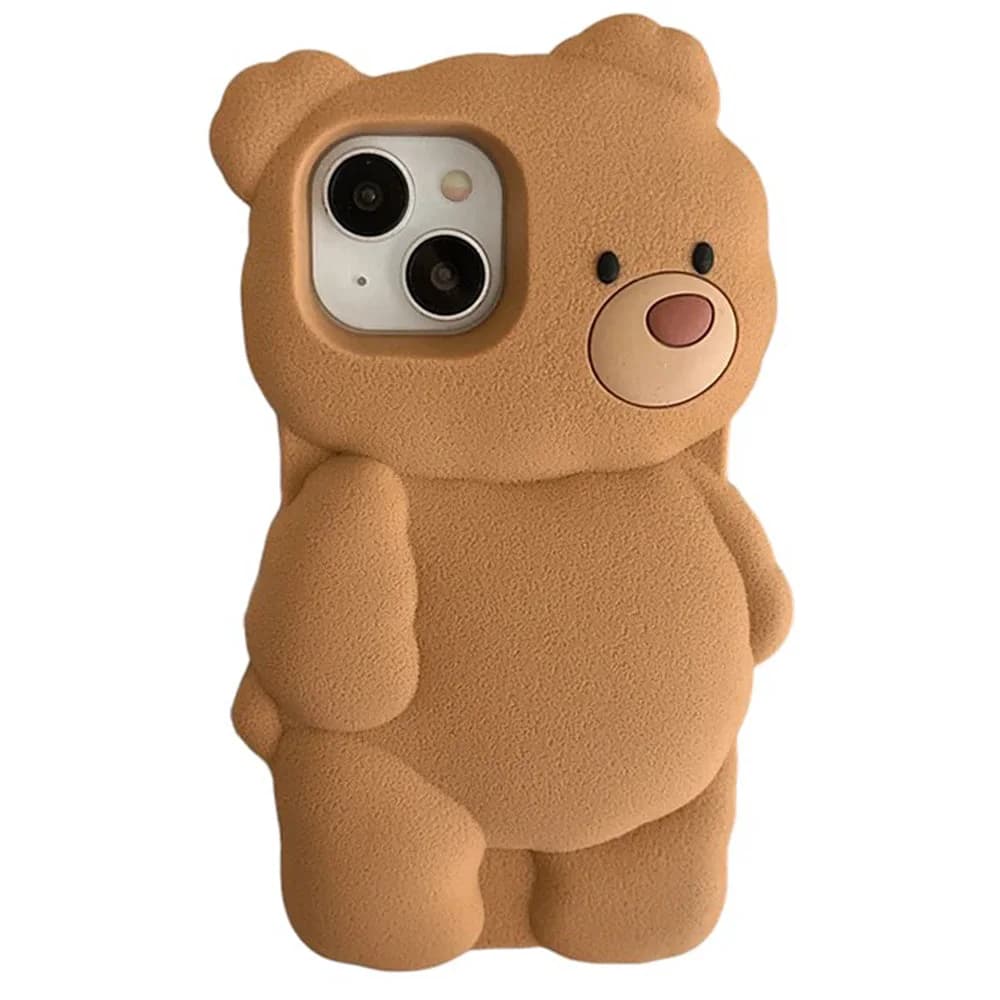 Cute Bear 3D iPhone Case — view 1 Cute Bear 3D iPhone Case — view 1