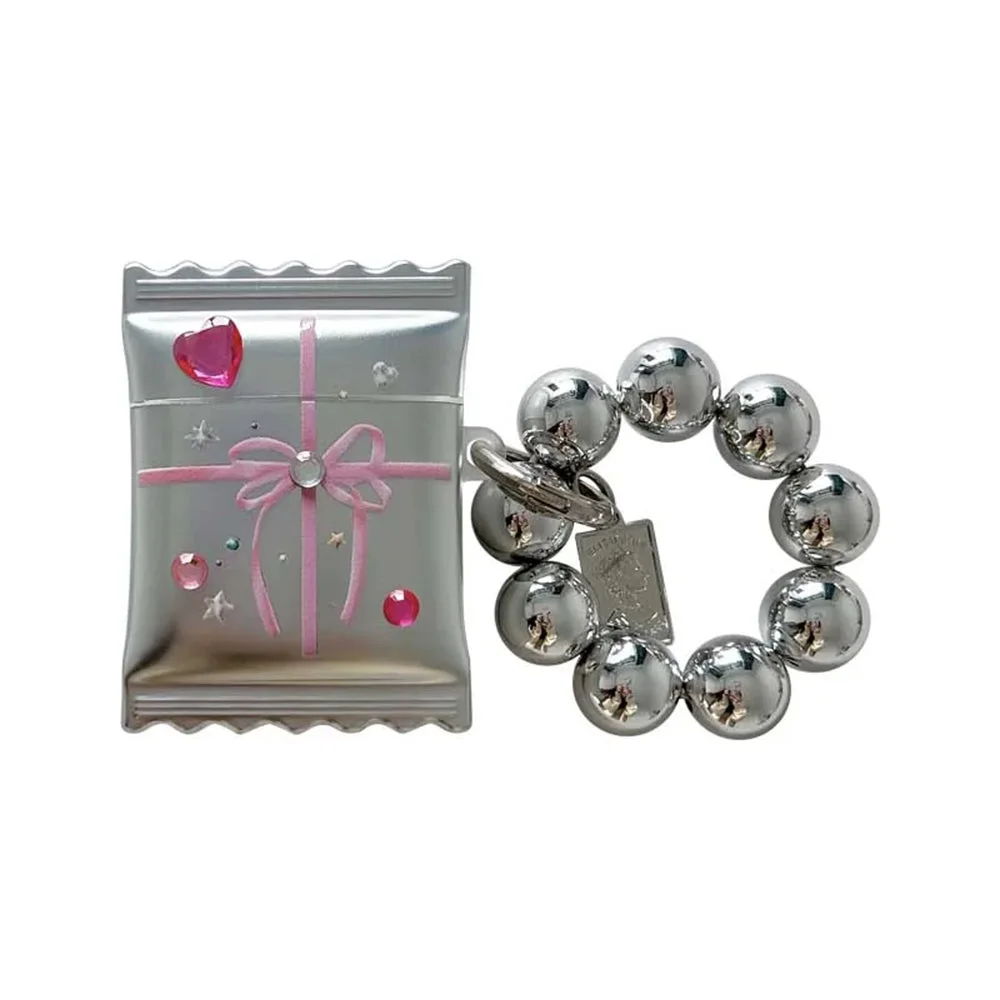 Rhinestone DIY Bow AirPods Case — view 1 Rhinestone DIY Bow AirPods Case — view 1
