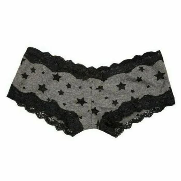 Star Print Lace Panty — view 1 Star Print Lace Panty — view 1