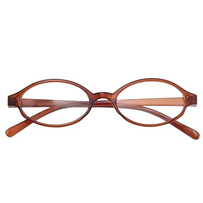 Y2K Aesthetic Oval Glasses — view 1 Y2K Aesthetic Oval Glasses — view 1