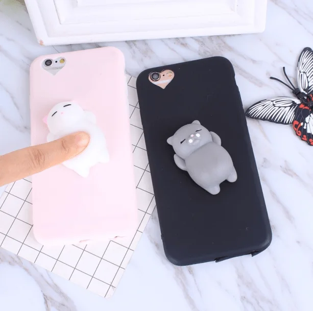 Soft Kitty IPhone Case — view 1 Soft Kitty IPhone Case — view 1