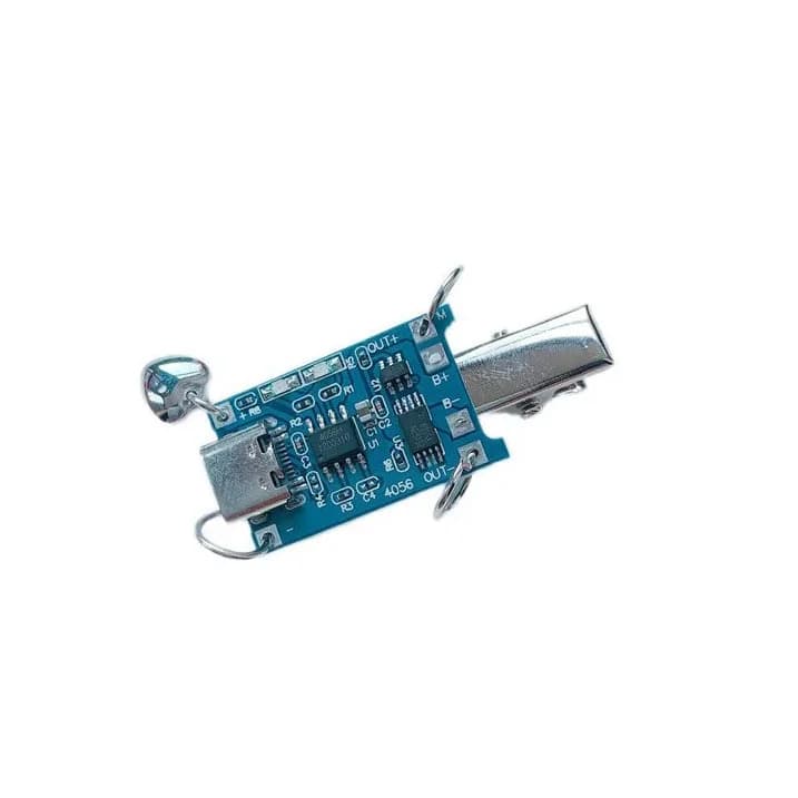 Electronic Chip Hair Clip — view 2 Electronic Chip Hair Clip — view 2