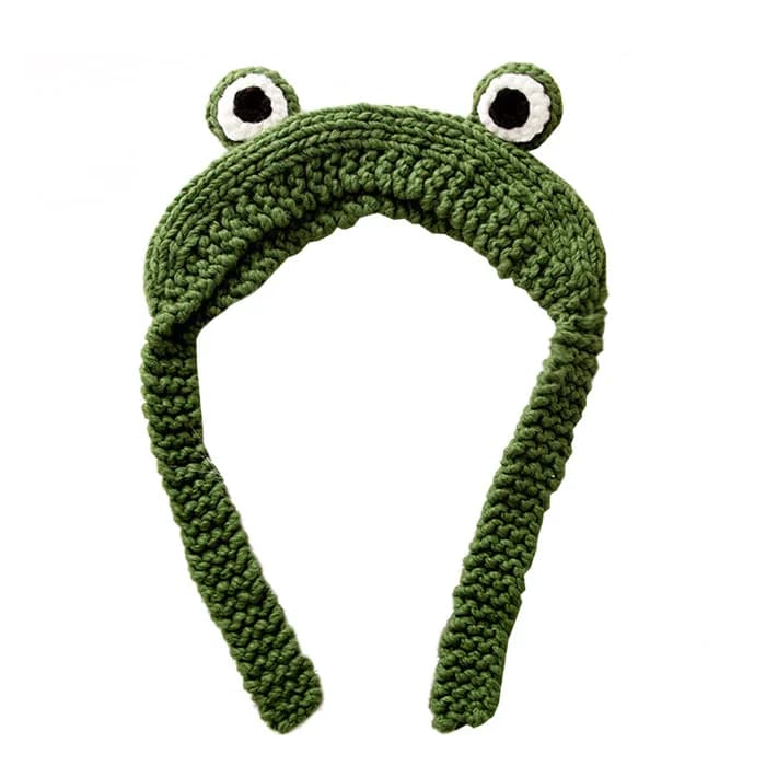 Frog Crochet Hat — view 1 Frog Crochet Hat — view 1