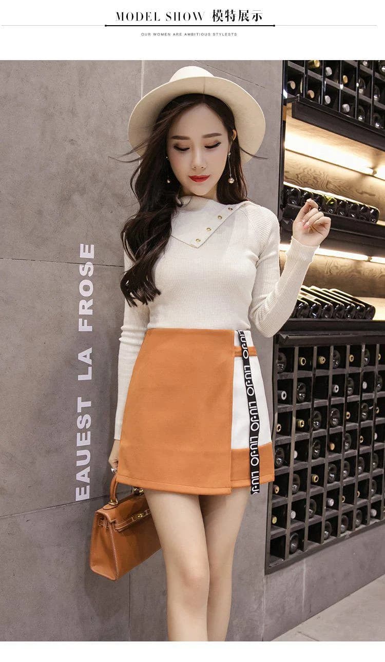 Patchwork Kawaii Skirt — view 3 Patchwork Kawaii Skirt — view 3