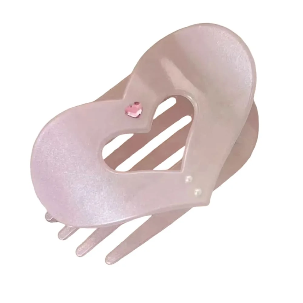 Secret Crush Heart Hair Claw — view 2 Secret Crush Heart Hair Claw — view 2