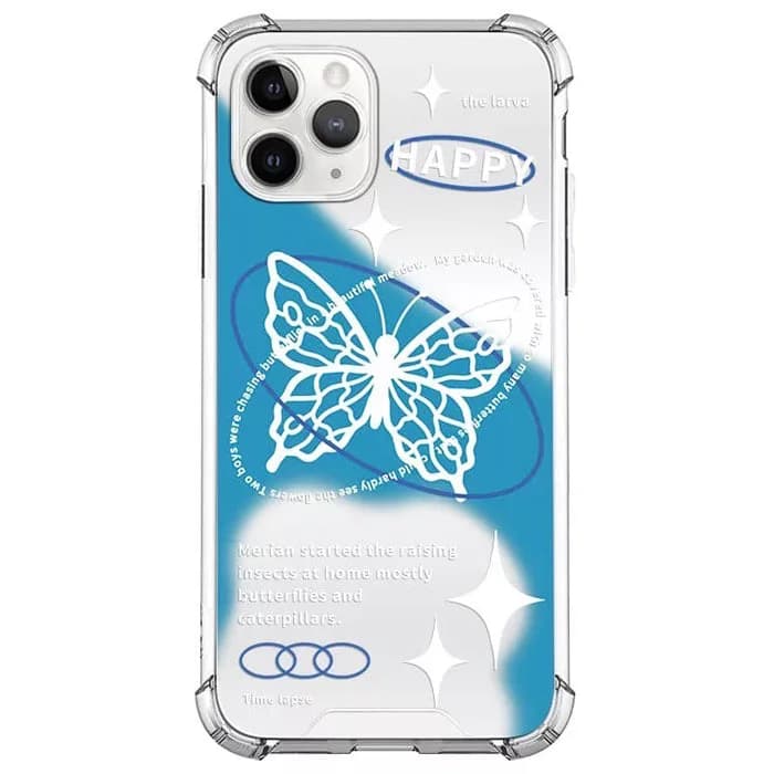 Happy Butterfly iPhone Case — view 1 Happy Butterfly iPhone Case — view 1