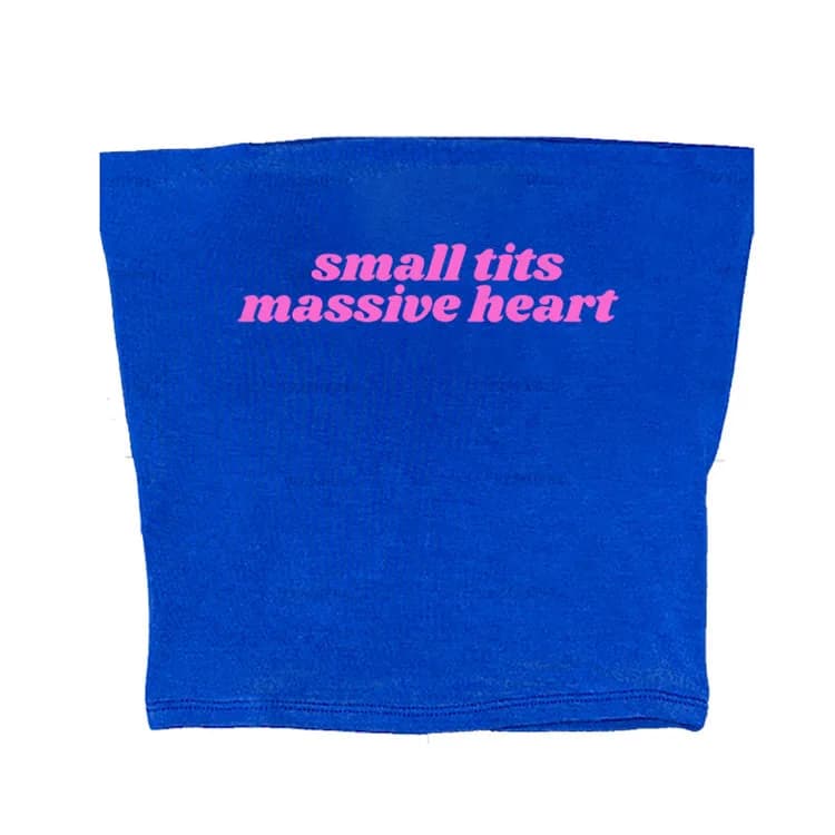 Massive Heart Tube Top — view 2 Massive Heart Tube Top — view 2