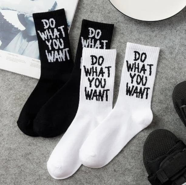Do What You Want Socks — view 1 Do What You Want Socks — view 1