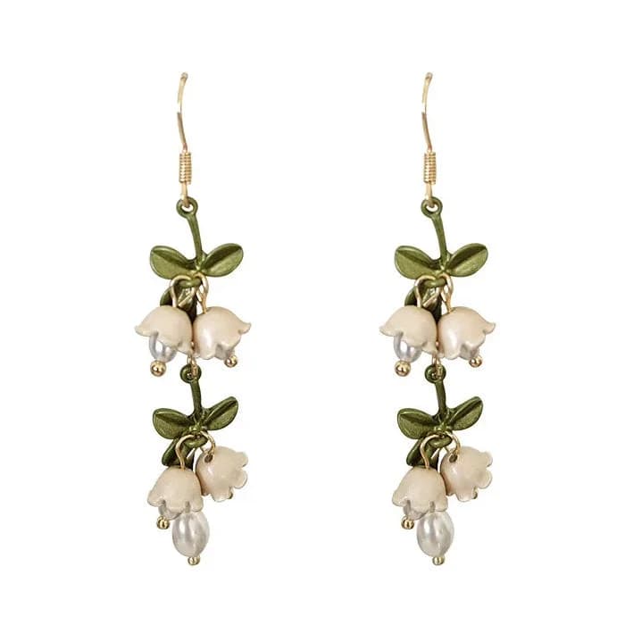 Lily Of The Valley Earrings — view 1 Lily Of The Valley Earrings — view 1