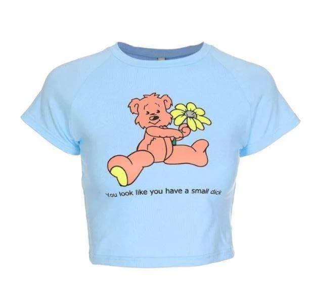 Teddy Bear Crop Top — view 2 Teddy Bear Crop Top — view 2