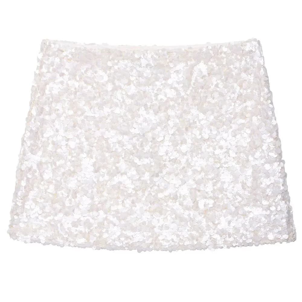 Young & Single Sequin Mini Skirt — view 3 Young & Single Sequin Mini Skirt — view 3