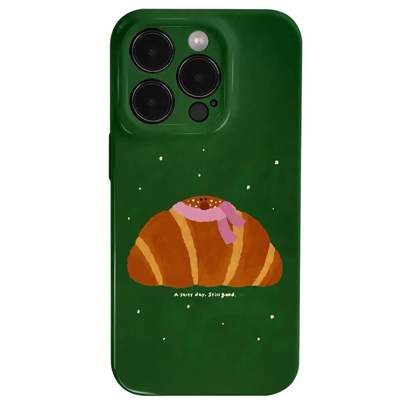 Croissant Aesthetic iPhone Case — view 1 Croissant Aesthetic iPhone Case — view 1