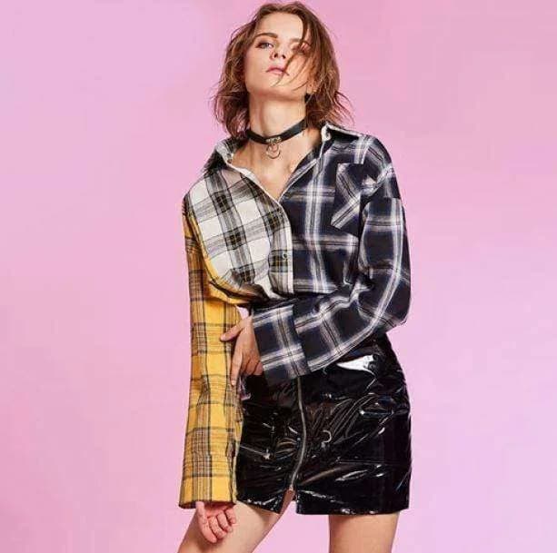 Patchwork Shirt — view 2 Patchwork Shirt — view 2