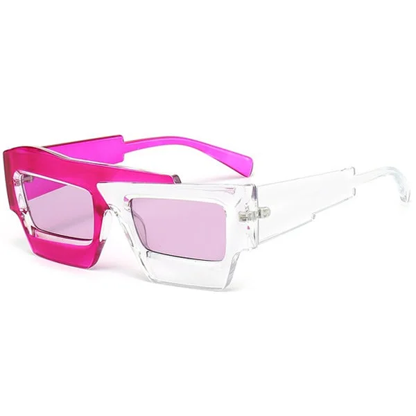 Colorblock Square Sunnies — view 2 Colorblock Square Sunnies — view 2