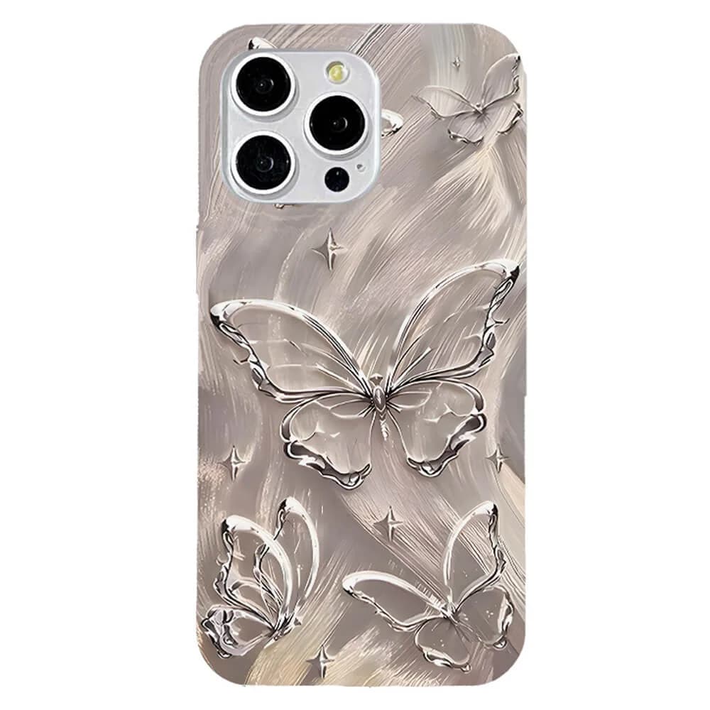 Fairy Grunge Butterfly iPhone Case — view 1 Fairy Grunge Butterfly iPhone Case — view 1