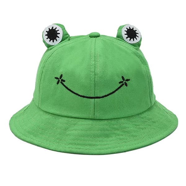 Frog Aesthetic Bucket Hat — view 1 Frog Aesthetic Bucket Hat — view 1