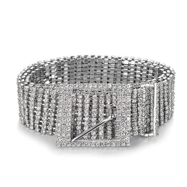 Crystal Chain Belt — view 1 Crystal Chain Belt — view 1