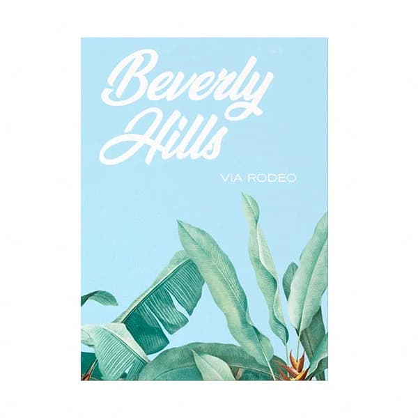 Beverly Hills Canvas Poster — view 1 Beverly Hills Canvas Poster — view 1