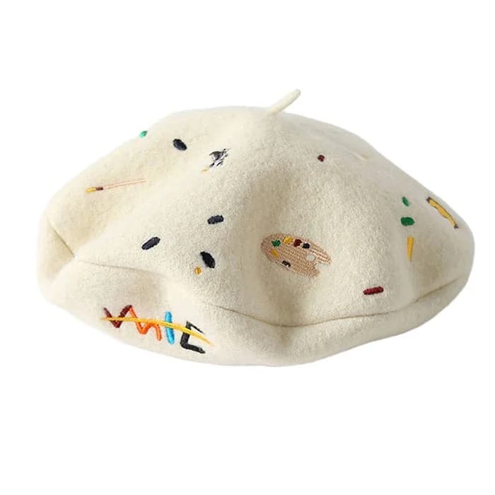 Artsy Aesthetic Beret — view 1 Artsy Aesthetic Beret — view 1