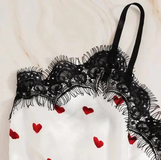 Love Hearts Pajama — view 2 Love Hearts Pajama — view 2