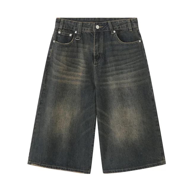 Wash Me Out Baggy Denim Shorts — view 2 Wash Me Out Baggy Denim Shorts — view 2