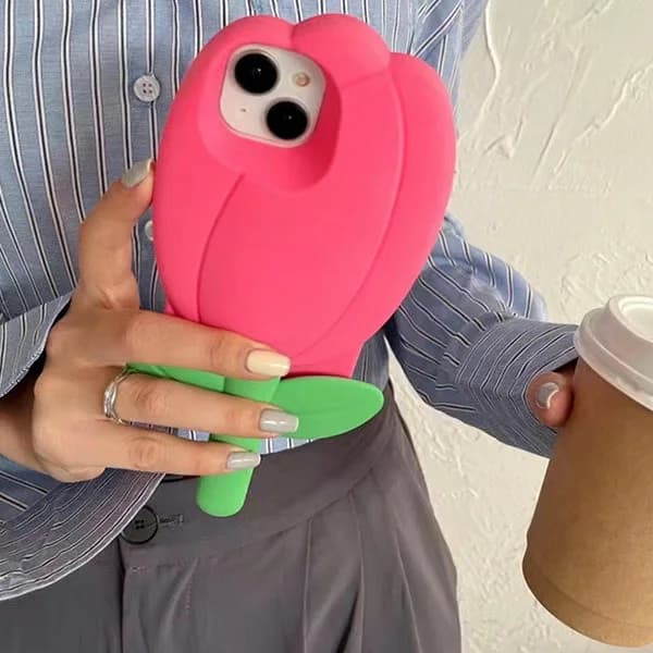 3D Tulip iPhone Case — view 2 3D Tulip iPhone Case — view 2