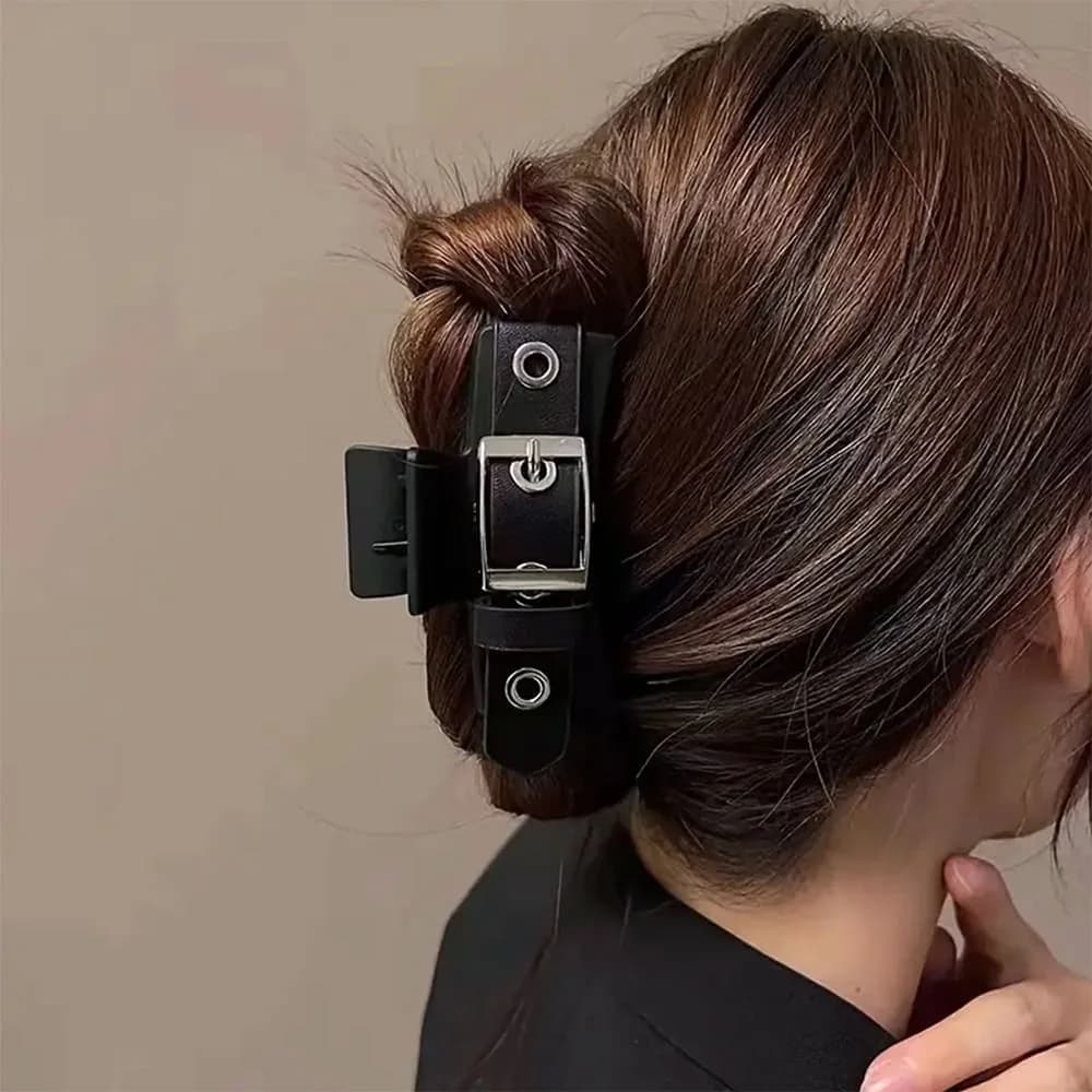 Grunge Buckle Hair Claw — view 2 Grunge Buckle Hair Claw — view 2