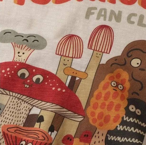 Indie Mushroom T-Shirt — view 2 Indie Mushroom T-Shirt — view 2