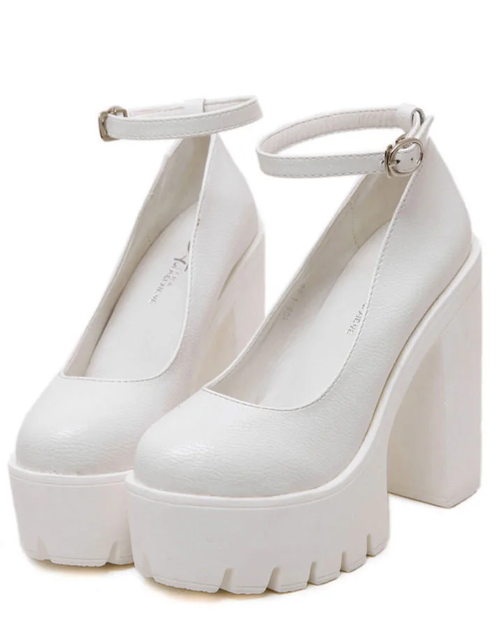 Platform Heeled Sandals — view 2 Platform Heeled Sandals — view 2