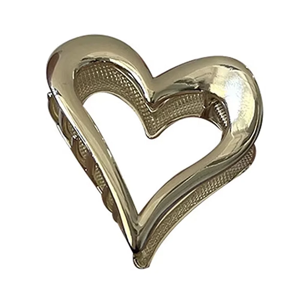 Heart Shaped Hair Claw — view 2 Heart Shaped Hair Claw — view 2