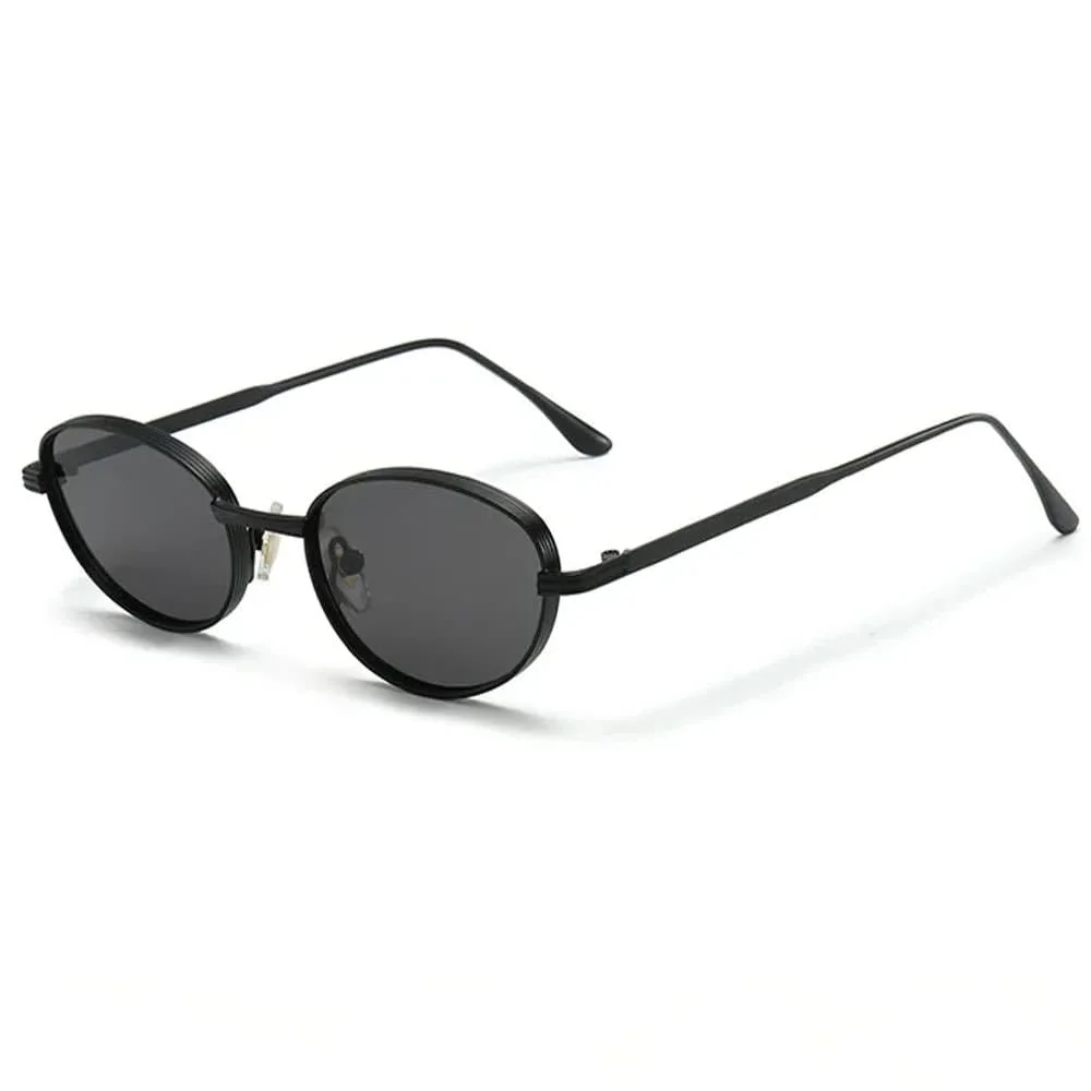 Nostalgic Vision Oval Sunglasses — view 2 Nostalgic Vision Oval Sunglasses — view 2