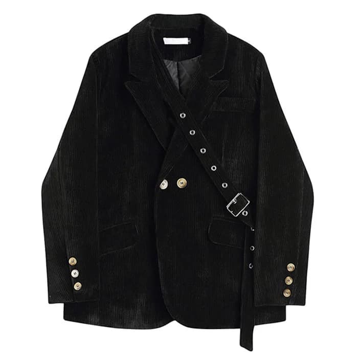 Grunge Aesthetic Cord Jacket — view 1 Grunge Aesthetic Cord Jacket — view 1