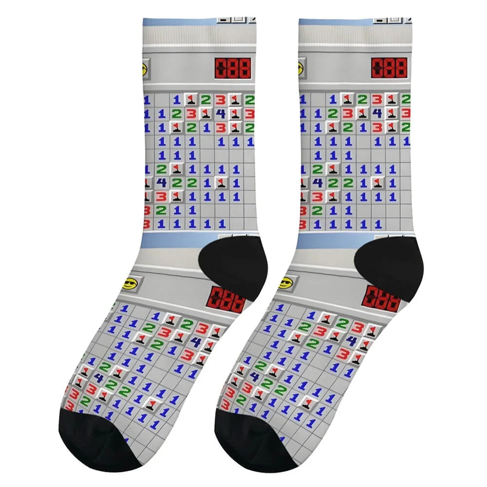 Retro Gaming Crew Socks — view 1 Retro Gaming Crew Socks — view 1