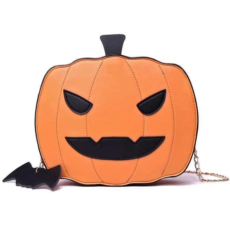 Jack-O-Lantern Pumpkin Crossbody Bag — view 1 Jack-O-Lantern Pumpkin Crossbody Bag — view 1
