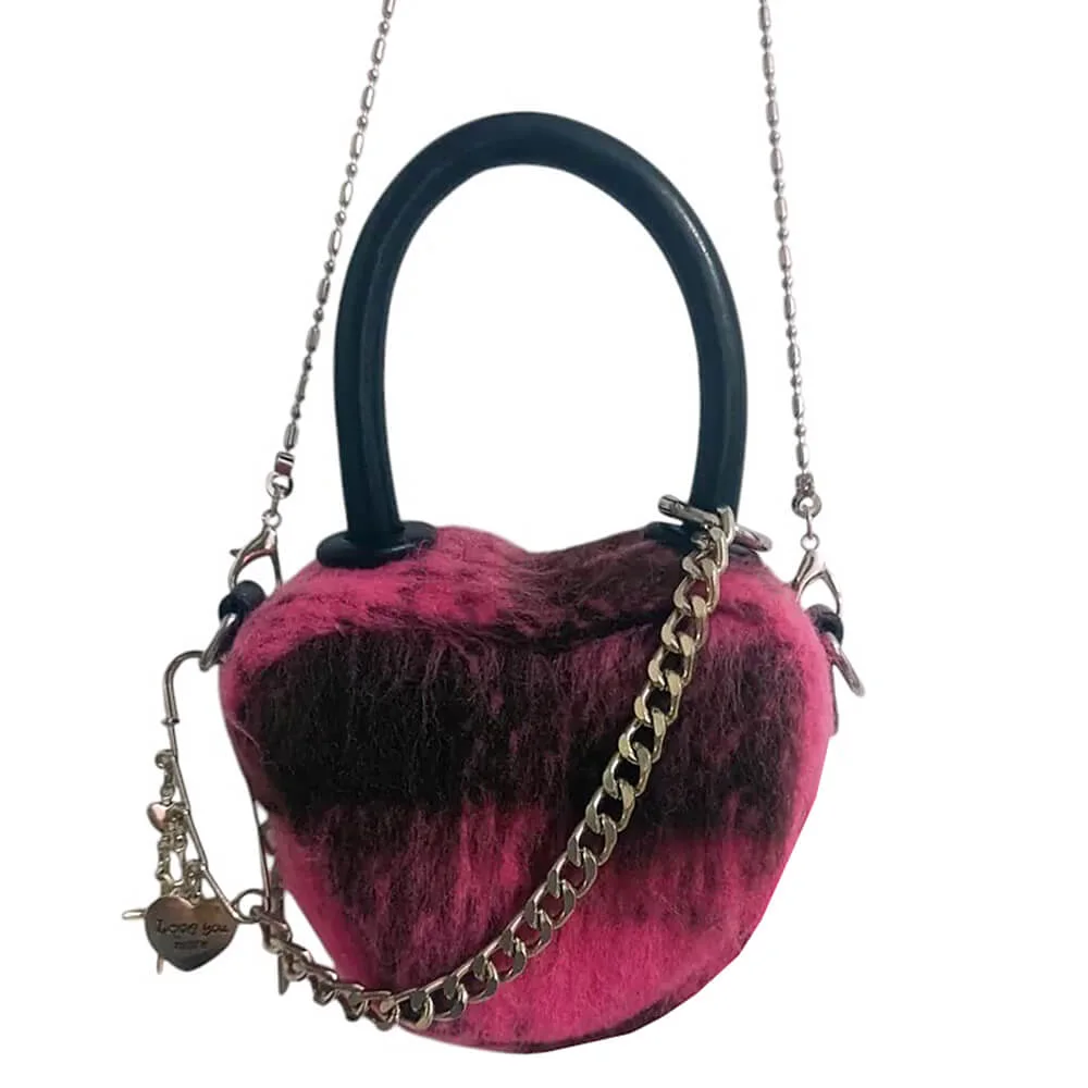 Emo Phase Heart-Shaped Bag — view 3 Emo Phase Heart-Shaped Bag — view 3