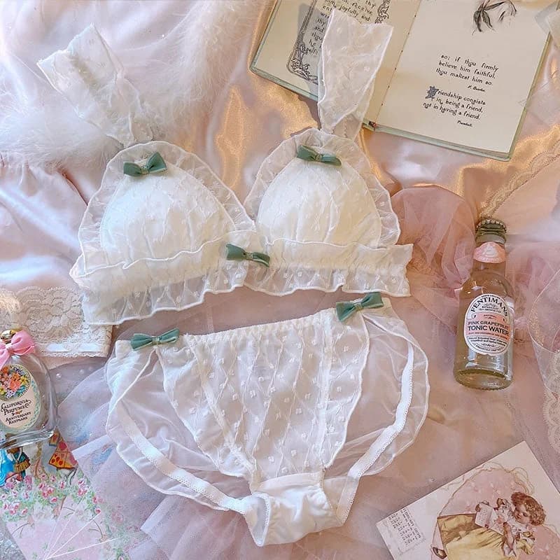 Soft Chiffon Princess Lingerie Set — view 2 Soft Chiffon Princess Lingerie Set — view 2