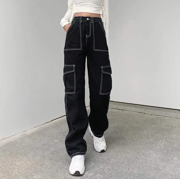 Aesthetic Baggy Jeans — view 2 Aesthetic Baggy Jeans — view 2