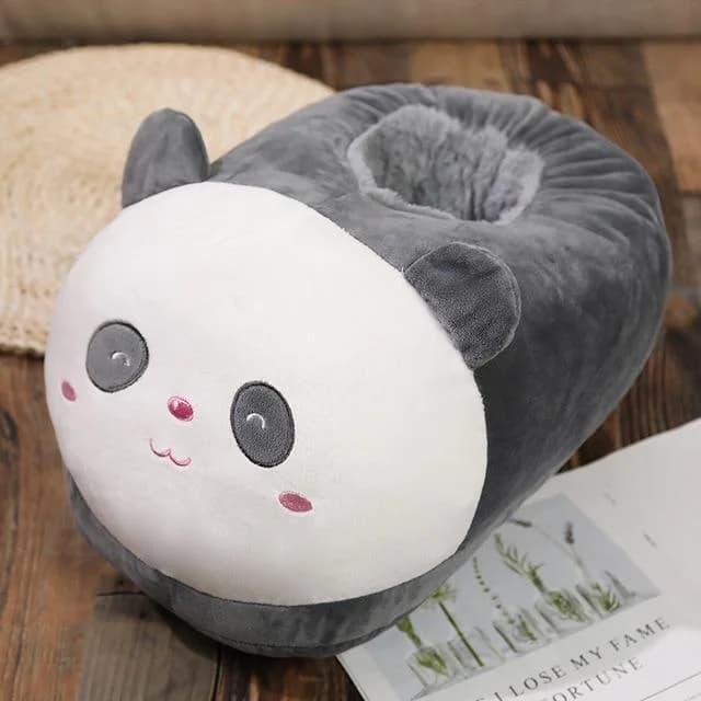 Panda Oversized Slipper — view 1 Panda Oversized Slipper — view 1