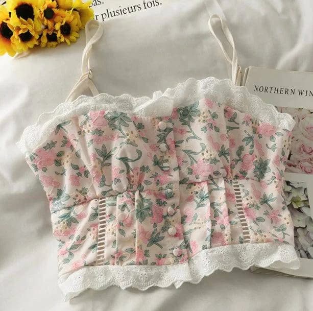 Coquette 2 Piece Set Summer Top — view 3 Coquette 2 Piece Set Summer Top — view 3