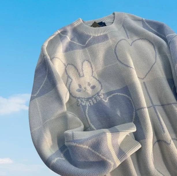 Kawaii Rabbit Sweater — view 2 Kawaii Rabbit Sweater — view 2