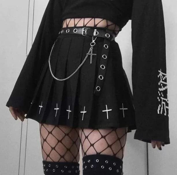 Aesthetic Grunge Skirt — view 2 Aesthetic Grunge Skirt — view 2