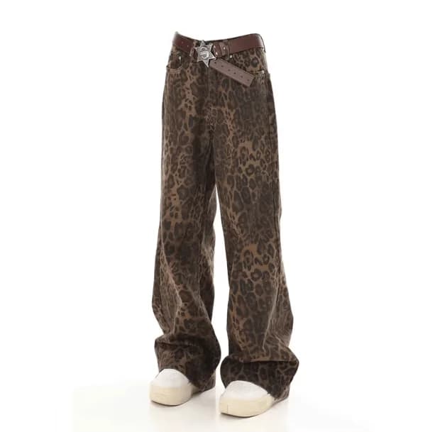 Leopard Print Loose Pants — view 2 Leopard Print Loose Pants — view 2
