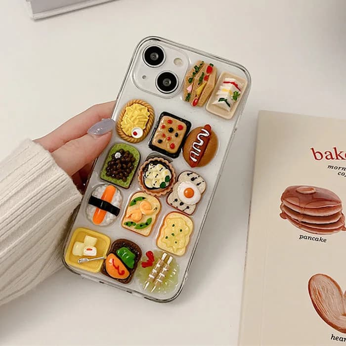 Fav Food iPhone Case — view 2 Fav Food iPhone Case — view 2