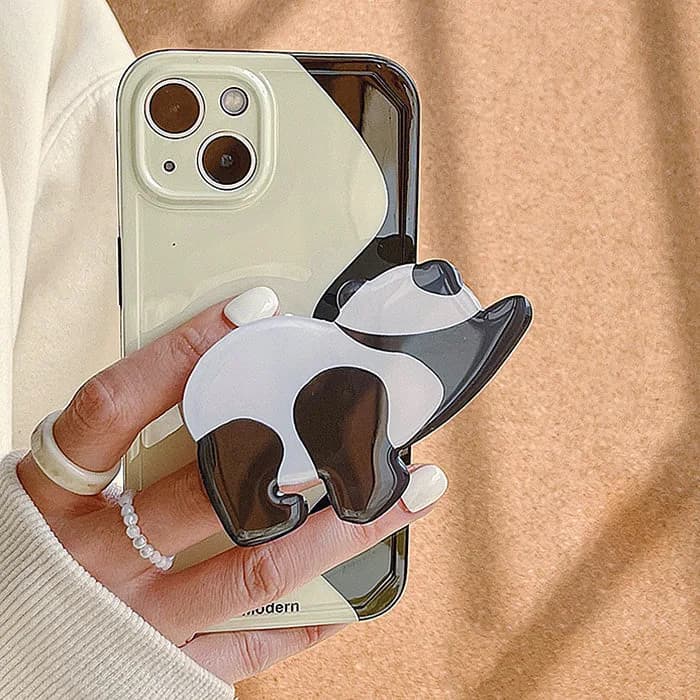 Lazy Panda iPhone Case — view 2 Lazy Panda iPhone Case — view 2