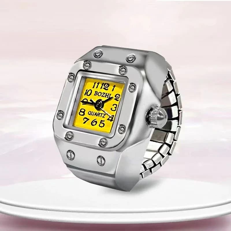 Square Watch Ring — view 2 Square Watch Ring — view 2